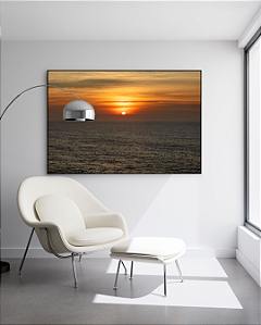Quadro Decorativo Sunrise na Galheta - Artista Sofia Monzani