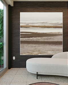 Quadro Decorativo Abstrato Terra