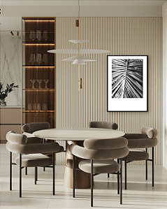 Quadro Linhas da Natureza com Paspatur Branco - Artista Quintal Fotografia