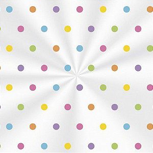 Saco Decorado Colors - 25x37cm - 100 unidades - Cromus - Rizzo