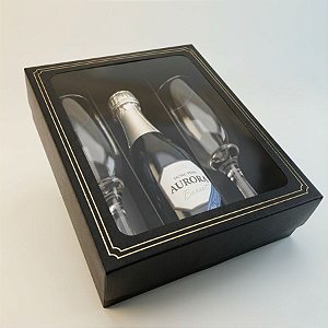 Caixa Gaveta com Visor Garrafa Preta e Taça 2746 1un - Rizzo