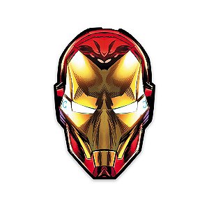 Máscara de Papel Festa Homem de Ferro - 06 unidades - Regina - Rizzo