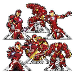 Decoração de Mesa Festa Homem de Ferro - 06 unidades - Regina - Rizzo