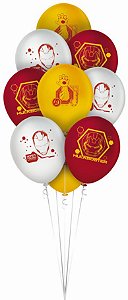 Balão Latex Redondo 9" Festa Homem de Ferro - 25 unidades - Regina - Rizzo