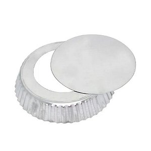 Forma Torta Maçã com Fundo Falso 21x3Cm - 01 unidade - GoldPan - Rizzo Confeitaria