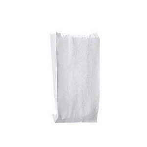 Saquinho de Papel - Liso Branco - 7,5cm x 18cm - 50 un - Kaixote - Rizzo