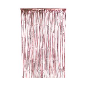 Cortina Decorativa Fosca Rosê Gold L1 x A2 m- 01unidade - Artlille - Rizzo