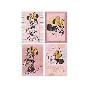 Cartaz Decorativo Festa Minnie Fãs - 04 unidades - Regina - Rizzo