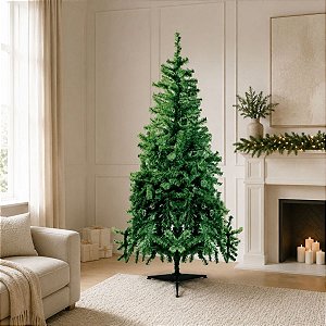 Árvore de Natal Portobelo Verde 1,80m - 01 unidade - Cromus Natal - Rizzo Confeitaria
