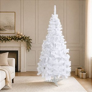 Árvore de Natal Portobelo Branca 1,20m - 01 unidade - Cromus Natal - Rizzo Confeitaria