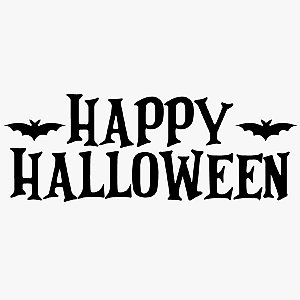 Transfer Halloween - Lettering HAPPY HALLOWEEN - 01 Unidade - Rizzo