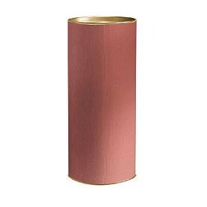 Lata para Presente Liso Rose Gold - 01 unidade - Cromus - Rizzo