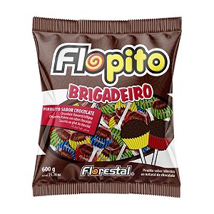 Pirulito Flopito Brigadeiro - 01 Unidade - Florestal - Rizzo