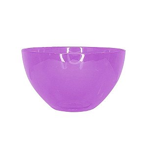 Tigela Bowl Lilás Transparente 900 ml - 1 Unidade - Agraplast - Rizzo