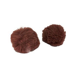 Pompom Pelo Decorativo Marrom - Nº7 - 2 Un - Artegift - Rizzo