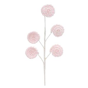 Pick 5 Canes Redondo Açucarado Trend Rainbow - Rose - 01 unidade - Cromus Natal - Rizzo