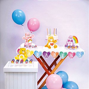 Kit Festa Fácil Festa Ursinhos Carinhosos Pequena - 40pçs - 01 Unidade - Cromus -