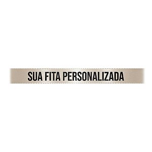 Fita de Cetim para Personalização CFS002 - 10mm X 45metros - Champagne 311 - 01 Unidade - Progresso - Rizzo
