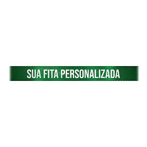 Fita de Cetim para Personalização CFS002 - 10mm X 45metros - Verde Bandeira 217 - 01 Unidade - Progresso - Rizzo