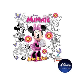Livro Arte E Cor Disney Minnie - 01 Unidade - Culturama - Rizzo