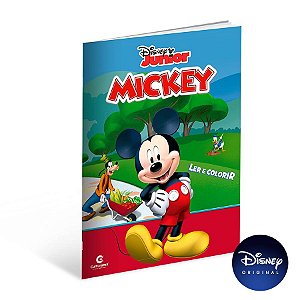 Livro Gigante Para Ler e Colorir Mickey - 01 Unidade - Culturama - Rizzo