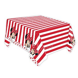 Toalha Papel 120x220cm Festa Minnie Mouse - 01 Unidade - Disney Original - Rizzo