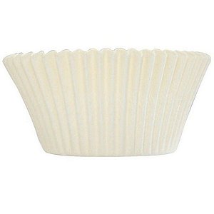 Forminha Cupcake - Branco Natural - 45 UN - Rizzo