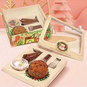 Caixa Kit Confeiteiro Linha Jingle Bell Natal - 01 unidade - Rizzo