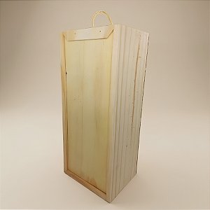Caixa de Madeira para Garrafa - 35x12x15cm - 01 Unidade - Rizzo