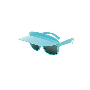 Fantasia Carnaval - Óculos com Viseira - Azul - 01 UN - Cromus - Rizzo