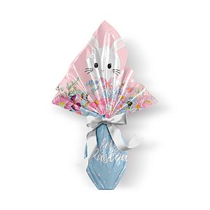 Saco Express 44x44cm para Ovos de 500g a 750g - Fina Flor - 5 unidades - Cromus Páscoa - Rizzo Embalagens