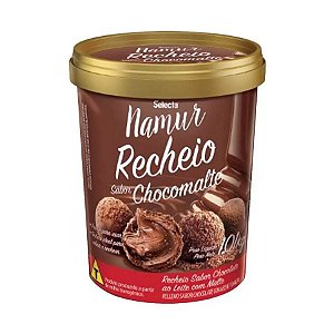 Recheio Sabor Chocolate com Malte 1,01kg Namur - 01 unidade - Selecta - Rizzo