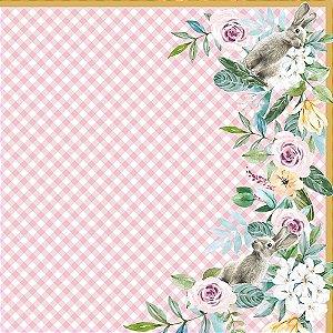 Saco Express 49x49cm para Ovos de 750g a 1kg - Mr John Rosa - 5 unidades - Cromus Páscoa - Rizzo Embalagens