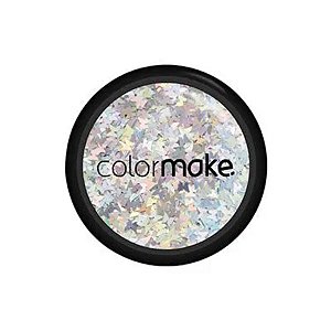 Glitter Shine Borboleta Prata 2g - 1 unidade - ColorMake - Rizzo Confeitaria