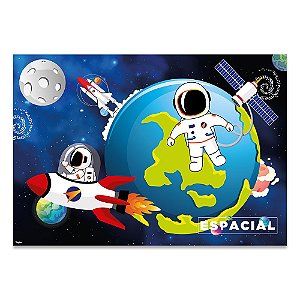 Painel Decorativo 126X88 Cm Espacial 01 Unidade - Regina - Rizzo