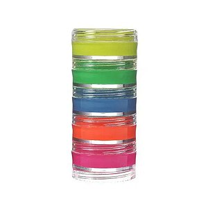 Tinta Facial Cremosa Kit 5 Cores 4g - 1 unidade - ColorMake - Rizzo