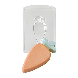 Forma de Acetato Especial - Cenoura - Ref. FP202 - 1 unidade - Crystal - Rizzo