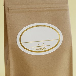 Adesivo "Validade" - Ref.2013 - Hot Stamping - Dourado - 100 unidades - Stickr - Rizzo