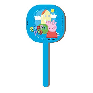 Pick Decorativo MDF Peppa Pig Individual - 1 Unidade - Festcolor - Rizzo.