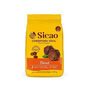 Cobertura Fácil Blend  - Gotas - 1,01 kg - 1 unidade - Sicao - Rizzo