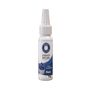 Corante Soft Gel Azul Marinho - 1 Unidade - 15g - Mago -