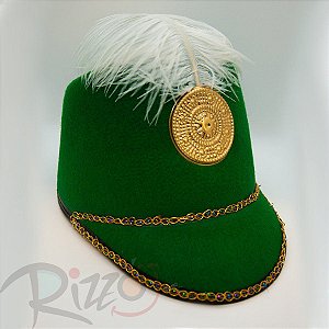 Adereço de Carnaval Chapéu Paquita - Verde - Mod:203 - 01 unidade - Rizzo