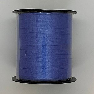 Fita Decorativa Lisa Azul Médio  - 1 Unidade - ArtLille - Rizzo Confeitaria