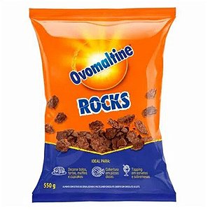 Chocolate Ovomaltine Rocks 550g - 1 unidade - Ovomaltine - Rizzo Confeitaria