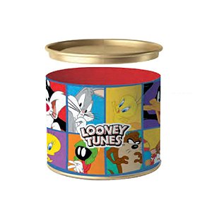 Lata Para Bombons Looney Tunes - 1 Unidade - Cromus - Rizzo Confeitaria