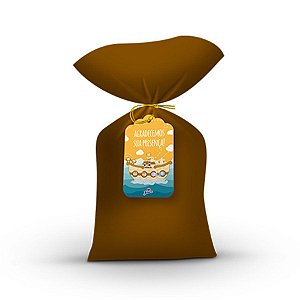 Sacola Plástica Surpresa - Arca De Noé - 8 unidades - Junco - Rizzo Confeitaria