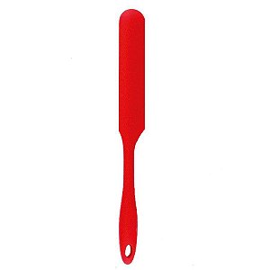 Espatula Silicone - 32Cm - Para Bolo Vermelho  - 1 unidade - Cromus Linha Profissional Allonsy - Rizzo