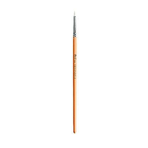Pincel Artístico - N4 - Redondo Pêssego - 1 unidade - Cromus Linha Profissional Allonsy - Rizzo