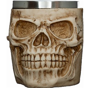 Caneca Caveira - 450ml - 1 Unidade - Rizzo Confeitaria