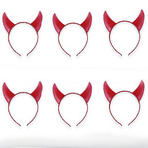 Tiara Chifre - 16cm x 17cm - Halloween - Ref. 480 - 6 unidades - Rizzo